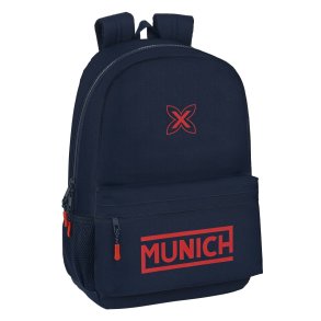 Skoletaske Munich Flash Marinebl 30 x 46 x 14 cm