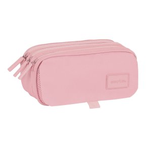 Tredobbelt bretaske Safta 21,5 x 10 x 8 cm Pink