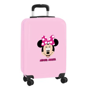 H�ndbagage Minnie Mouse My Time Pink 20'' 34,5 x 55 x 20 cm