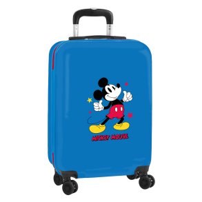 H�ndbagage Mickey Mouse Only One Marinebl� 20'' 34,5 x 55 x 20 cm