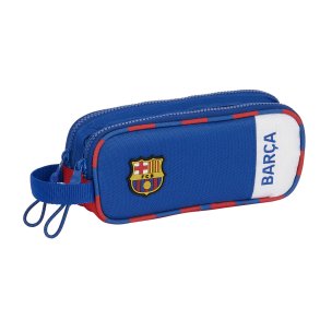 Dobbelt carry-all F.C. Barcelona Bl Rdbrun 21 x 8 x 6 cm
