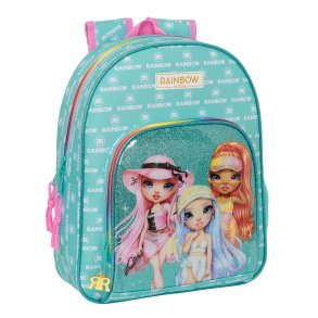 Skoletaske Rainbow High Paradise Turkisbl 28 x 34 x 10 cm