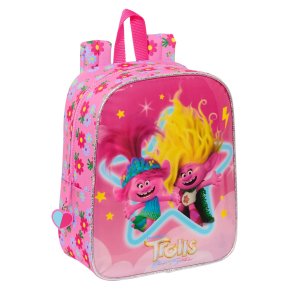 Brnetaske Trolls Pink 22 x 27 x 10 cm