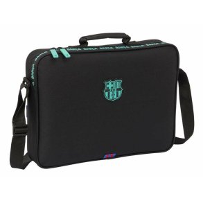 Skole skoletaske F.C. Barcelona Sort 38 x 28 x 6 cm