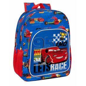 Skoletaske Cars Race Ready Bl 33 x 42 x 14 cm