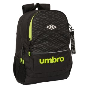 Skoletaske Umbro Lima Sort 32 x 44 x 16 cm