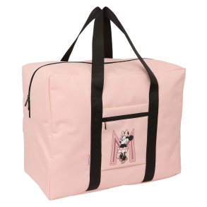 Hndtasker til damer Minnie Mouse Blush Pink 50 x 40 x 28 cm