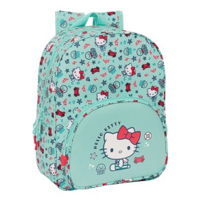 Skoletaske Hello Kitty Sea lovers Turkisbl 26 x 34 x 11 cm