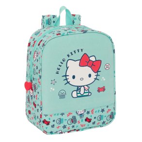 Brnetaske Hello Kitty Sea lovers Turkisbl 22 x 27 x 10 cm