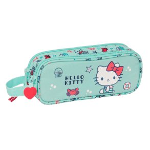 Dobbelt carry-all Hello Kitty Sea lovers Turkisbl 21 x 8 x 6 cm
