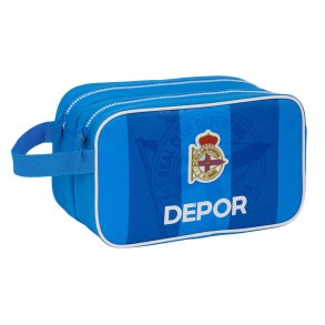 Skoletoilettaske R. C. Deportivo de La Corua Bl Sportslig 26 x 15 x 12.5 cm
