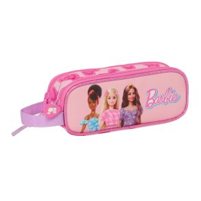 Dobbelt carry-all Barbie Love Pink 21 x 8 x 6 cm