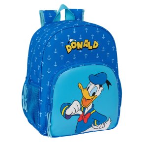 Skoletaske Donald Bl 32 X 38 X 12 cm