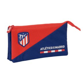 Tredobbelt bretaske Atltico Madrid Bl Rd 22 x 12 x 3 cm