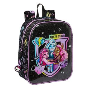 Brnetaske Monster High Sort 22 x 27 x 10 cm