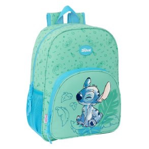 Skoletaske Lilo & Stitch Aloha Turkisbl 33 x 42 x 14 cm