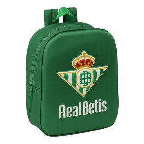 Skoletaske Real Betis Balompi Grn 22 x 27 x 10 cm 3D