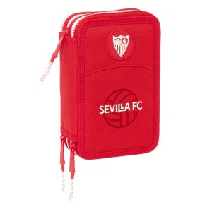 Tredobbelt Penalhus Sevilla Ftbol Club Rd 12,5 x 19,5 x 5,5 cm 36 Dele