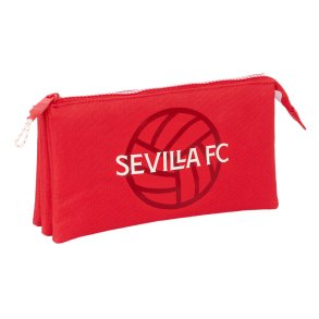 Tredobbelt bretaske Sevilla Ftbol Club Rd 22 x 12 x 3 cm
