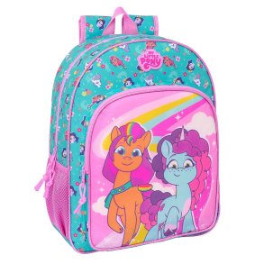 Skoletaske My Little Pony Magic Pink Turkisbl 33 x 42 x 14 cm