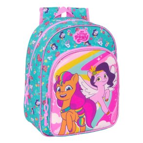 Skoletaske My Little Pony Magic Pink Turkisbl 26 x 34 x 11 cm