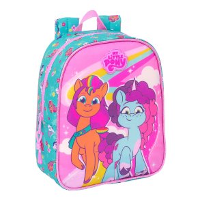 Skoletaske My Little Pony Magic Pink Turkisbl 22 x 27 x 10 cm