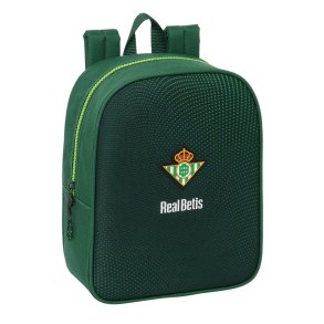 Skolerygsk med Hjul Real Betis Balompi Grn 22 x 27 x 10 cm