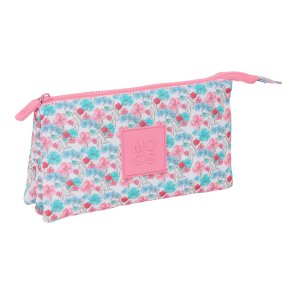 Tredobbelt bretaske Moos Flores Multifarvet 22 x 12 x 3 cm