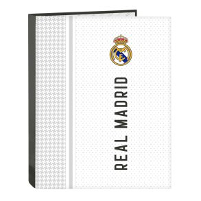 Ringbind Real Madrid C.F. Hvid Gr A4 26.5 x 33 x 4 cm