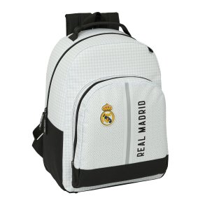 Skoletaske Real Madrid C.F. 24/25 Hvid Gr 32 x 42 x 15 cm