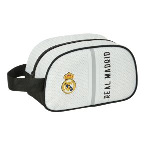 Rejsetoilettaske Real Madrid C.F. Hvid Gr Sportslig 26 x 15 x 12 cm