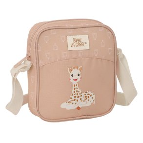 Skuldertaske Sophie la Girafe Beige 16 x 18 x 4 cm