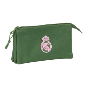Tredobbelt bretaske Real Madrid C.F. Khaki 22 x 12 x 3 cm