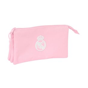 Tredobbelt bretaske Real Madrid C.F. Pink 22 x 12 x 3 cm