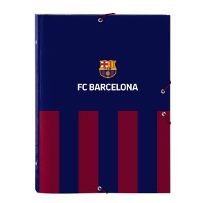 Organiser mappe F.C. Barcelona 24/25 Rdbrun Marinebl A4 26 x 33.5 x 4 cm