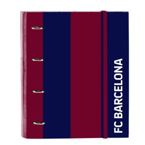 Ringbind F.C. Barcelona 24/25 Rdbrun Marinebl 27 x 32 x 3.5 cm