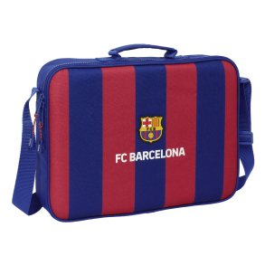 Skoletaske F.C. Barcelona 24/25 Rdbrun Marinebl 38 x 28 x 6 cm Punge