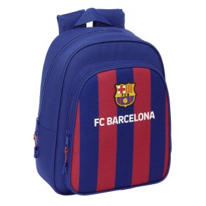 Skoletaske F.C. Barcelona 24/25 Rdbrun Marinebl 27 x 33 x 10 cm