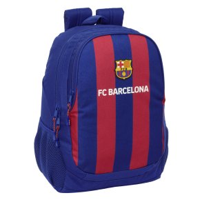 Skoletaske F.C. Barcelona 24/25 Rdbrun Marinebl 32 x 44 x 16 cm