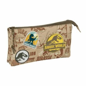 Tredobbelt bretaske Jurassic World 22 x 12 x 3 cm