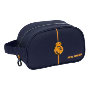 Rejsetoilettaske Real Madrid C.F. 24/25 Away Marinebl Sportslig 26 x 15 x 12 cm