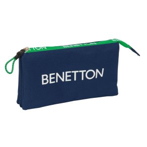 Vads�k Benetton Green Marinebl� 22 x 12 x 3 cm