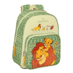 Skoletaske Mufasa Grn Beige 27 x 33 x 10 cm