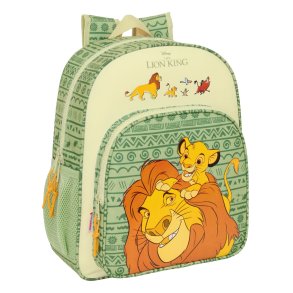 Skoletaske Mufasa Grn Beige 32 x 38 x 12 cm