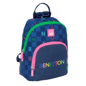 Rygs�k Benetton Damero Marinebl� 25 x 30 x 13 cm