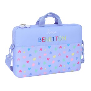 Laptop Case Benetton Lila 40 x 27 x 4 cm