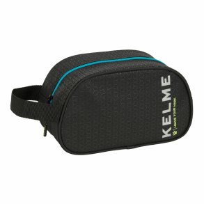 Rejsetoilettaske Kelme Iron Sort 26 x 15 x 12 cm