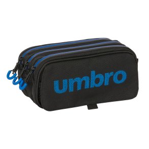 Tredobbelt bretaske Kelme Jet black Sort 21,5 x 10 x 8 cm