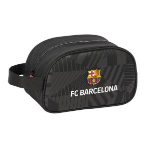 Rejsetoilettaske F.C. Barcelona Black Sort Sportslig 26 x 15 x 12 cm
