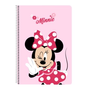 Ringbind Minnie Mouse Naive Pink A4 21.5 x 31 x 1 cm